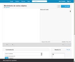Proyecto de Scratch: movimiento de varios objetos