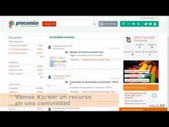 Añadir recursos a nuestra comunidad en Procomún