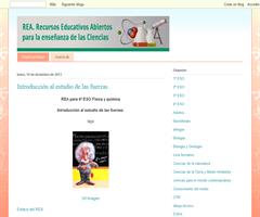 Blog del curso "Recursos educativos abiertos para la enseñanza de las Ciencias"