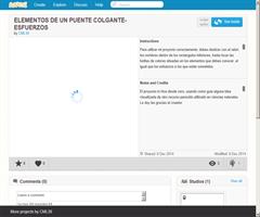 ELEMENTOS DE UN PUENTE LEVADIZO-ESFUERZOS MECÁNICOS