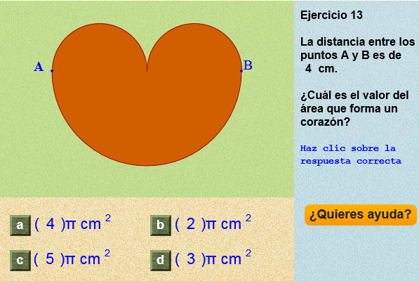 Cálculo de áreas de regiones sombreadas