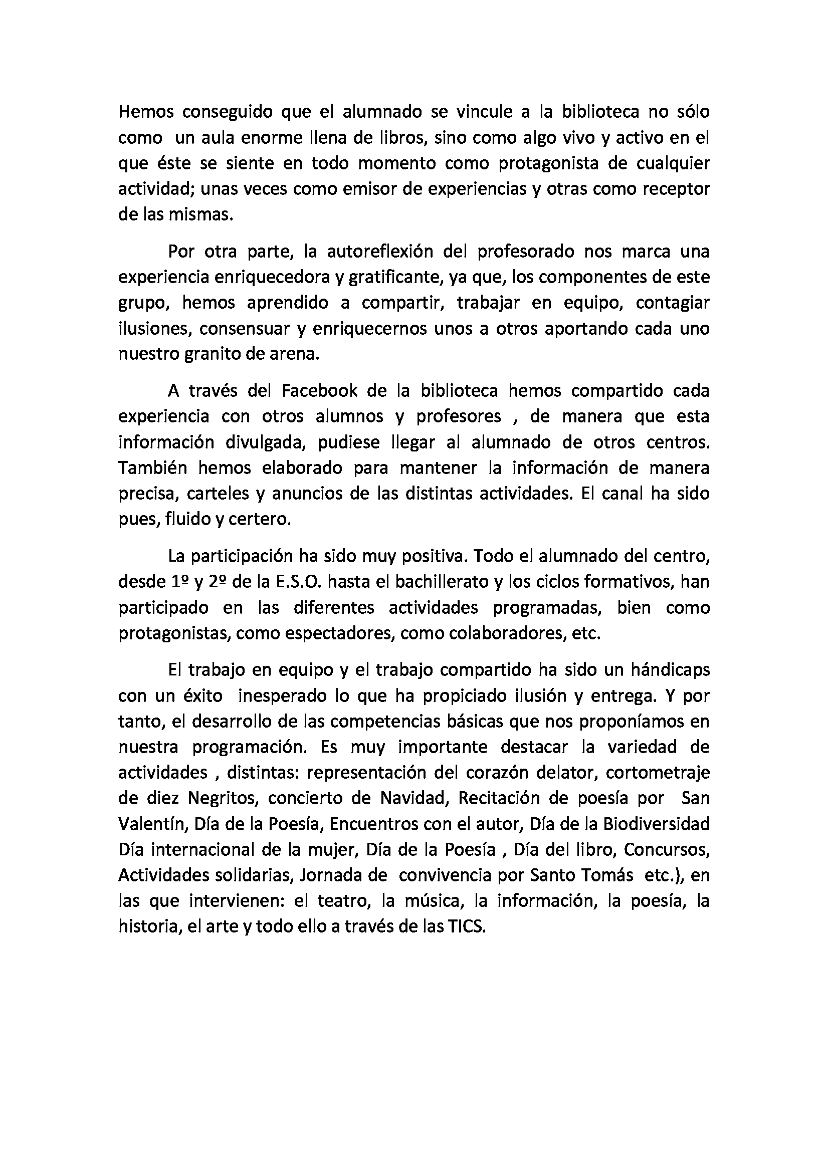 "La aventura de la lectura"