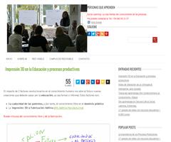 Rueda virtuosa del conocimiento libre y de la fabricación: Impresión 3D en la Educación y procesos productivos