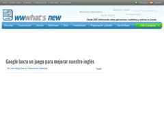 Google lanza un juego para mejorar nuestro inglés