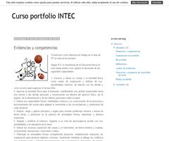 Evidencias y competencias e-portfolio