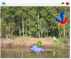 Otro ejemplo de "Movimiento de varios objetos con Scratch"