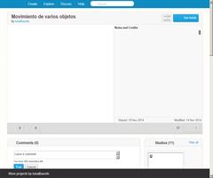Movimiento de 2 objetos en Scratch.