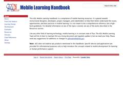 Mobile Learning Handbook