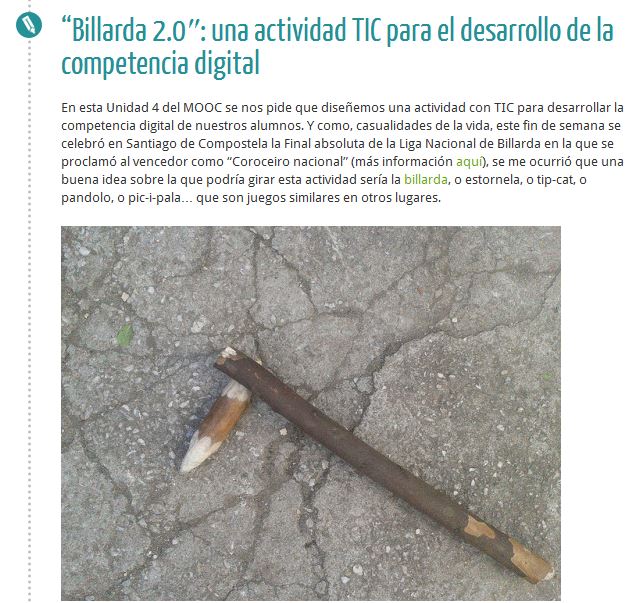 Una e-actividad para desarrollar la competencia digital en el aula