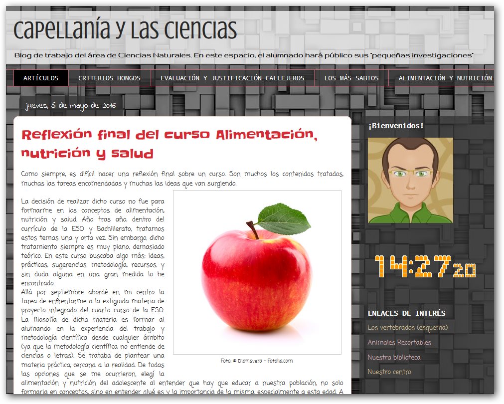 Presentación en comunidad