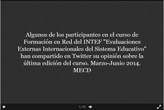 Curso #EVEX_INTEF. Opinión de los participantes.