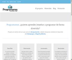 ¿quieres aprender/enseñar a programar de forma divertida?