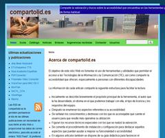 compartolid.es - Valoraciones, guías y trucos sobre la accesibilidad de las herramientas y programas.