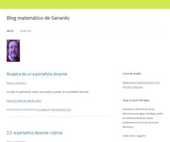 Muestra de un e-portafolio docente