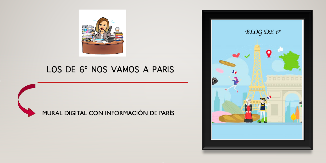 Mi proyecto Flipped Classroom "Nos vamos a París"