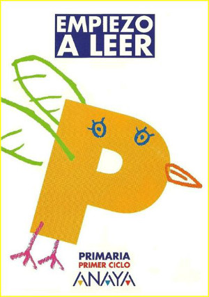 Cartilla de lectura "Empiezo a leer" Editorial Anaya