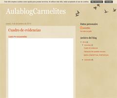 Mi cuadro de evidencias en mi blog desde Scribd