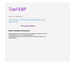 El proceso de diseño de un proyecto. Mi breve historia