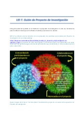 Guión de mi proyecto de investigación