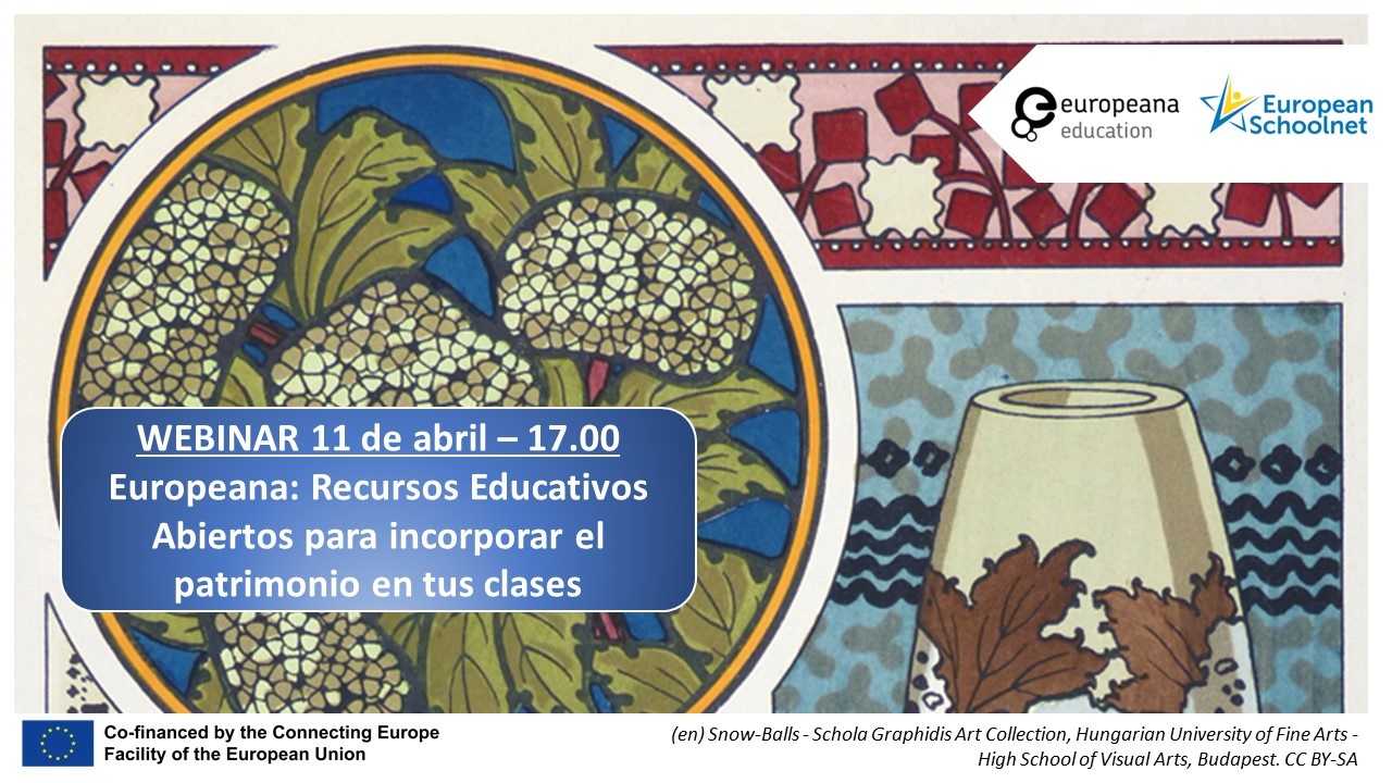 Webinar Europeana (11/04/19 a las 17:00)
