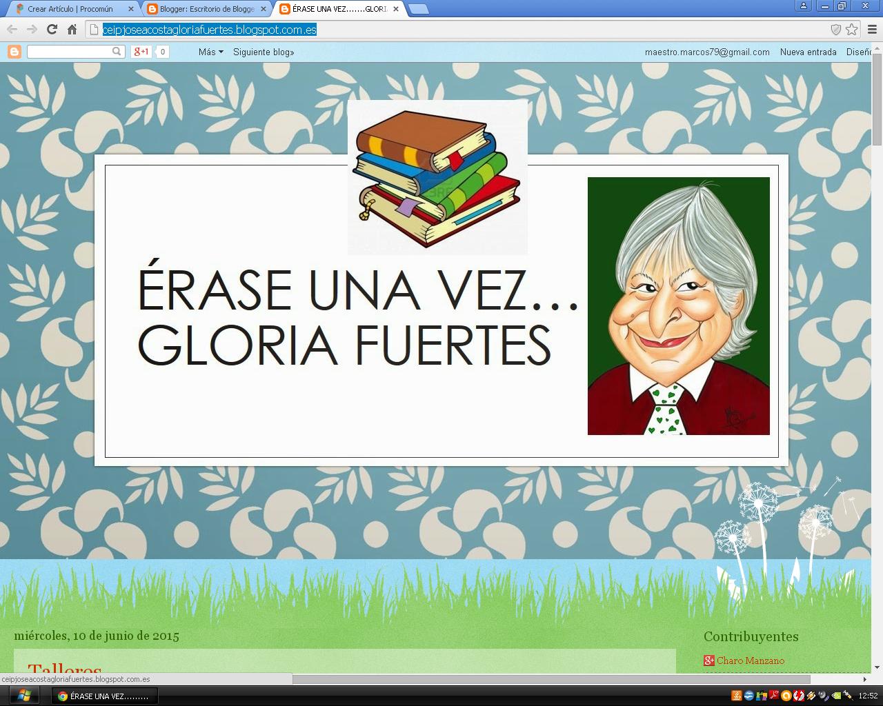 "ÉRASE UNA VEZ... GLORIA FUERTES"  