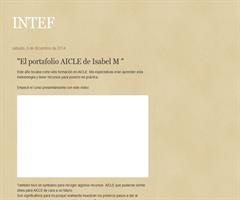 "El portafolio AICLE de Isabel M "