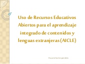 Artefacto del curso AICLE