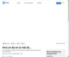 Un día en la vida de...: socializacion  prezi