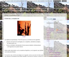 Evidencias y competencias-Entrada en mi blog