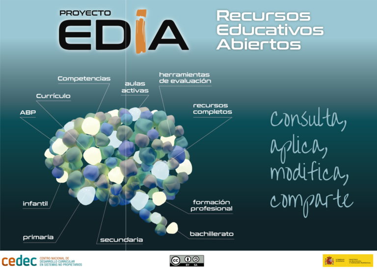 " Recursos gratuitos del proyecto EDIA para trabajar (también) a distancia"