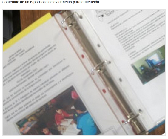 UN RECURSO SUGERENTE PARA EDUCACIÓN, EL E-PORTFOLIO DE EVIDENCIAS