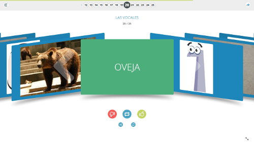 GoConqr, antes Exam Time: Repasando las vocales