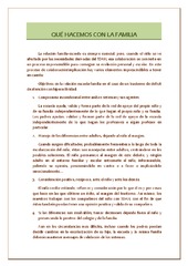 Qué hacemos con las familias de un alumno con TDAH