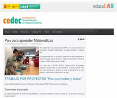 Pan para aprender Matemáticas