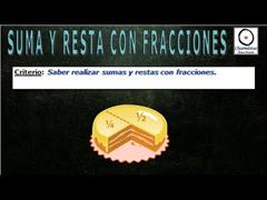 (Fracciones) - Suma y Resta con Fracciones
