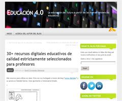 30+ recursos digitales educativos de calidad estrictamente seleccionados para profesores