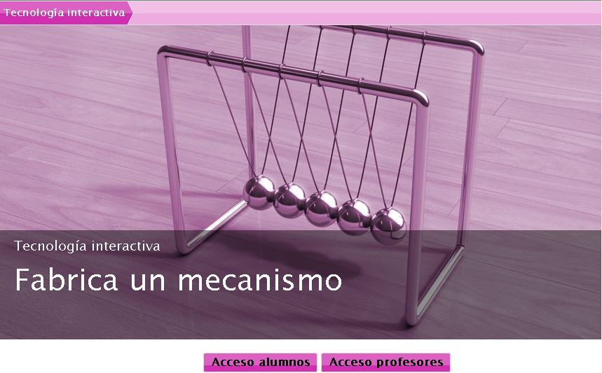Análisis del REA "Tecnología interactiva - Fabrica un mecanismo"