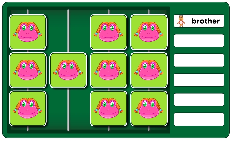 Family Members. Juegos interactivos para trabajar la familia en inglés