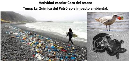 Caza del tesoro Plásticos e Impacto Ambiental