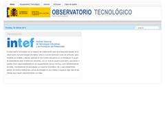OBSERVATORIO TECNOLÓGICO DEL INTEF