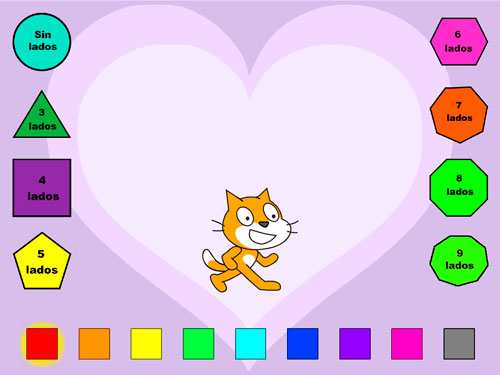 Proyecto Scratch sobre figuras planas (5º Ed. Primaria)