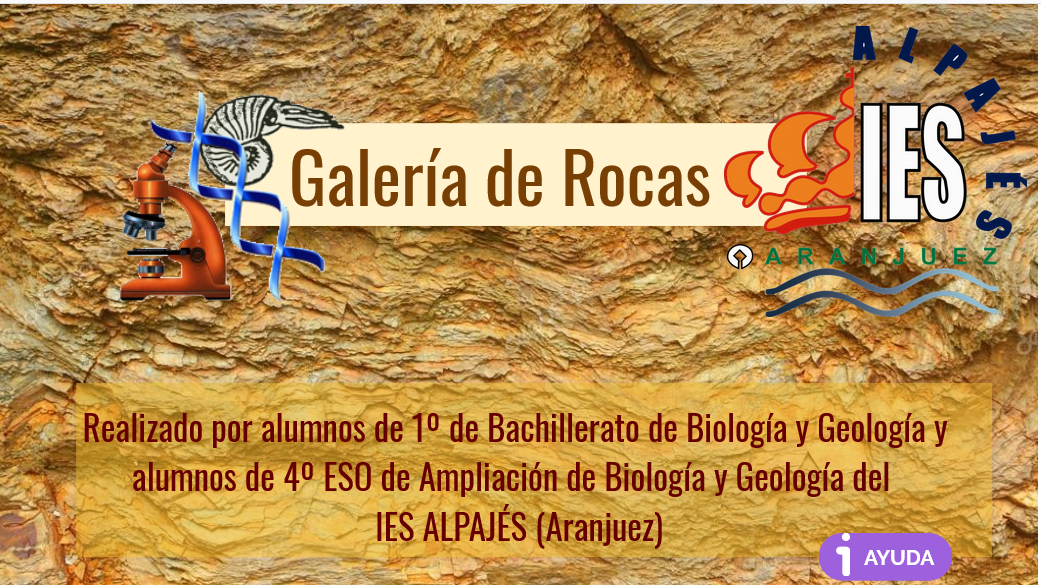 Galería interactiva de rocas