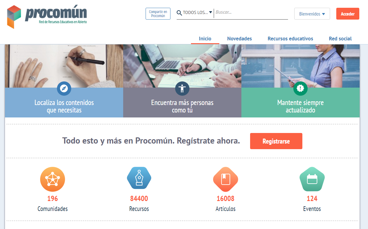 Videotutoriales Procomún (AYUDA)