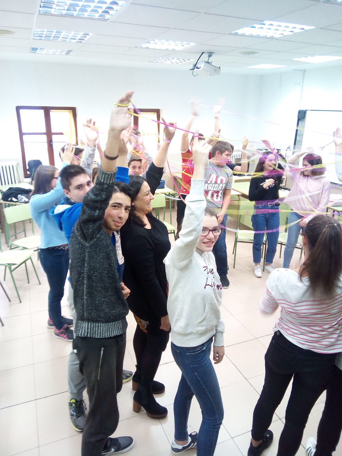 Cuarta sesión en el IES Antonio Machado y proyecto para la quinta.