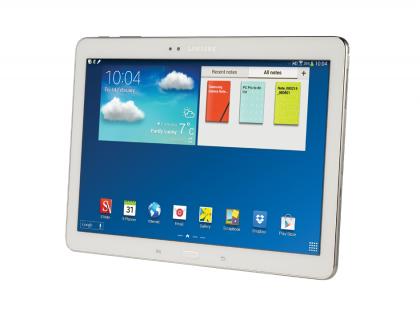 app "duolingo" en la tablet Samsung Galaxy Note 10.1