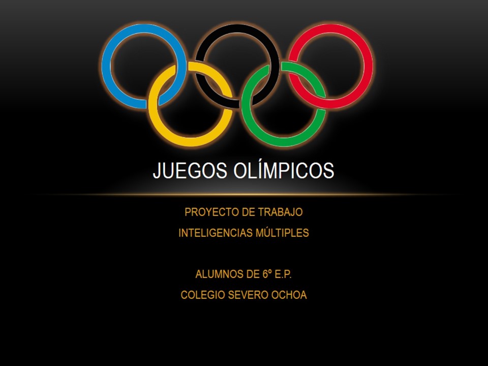 JUEGOS OLÍMPICOS
