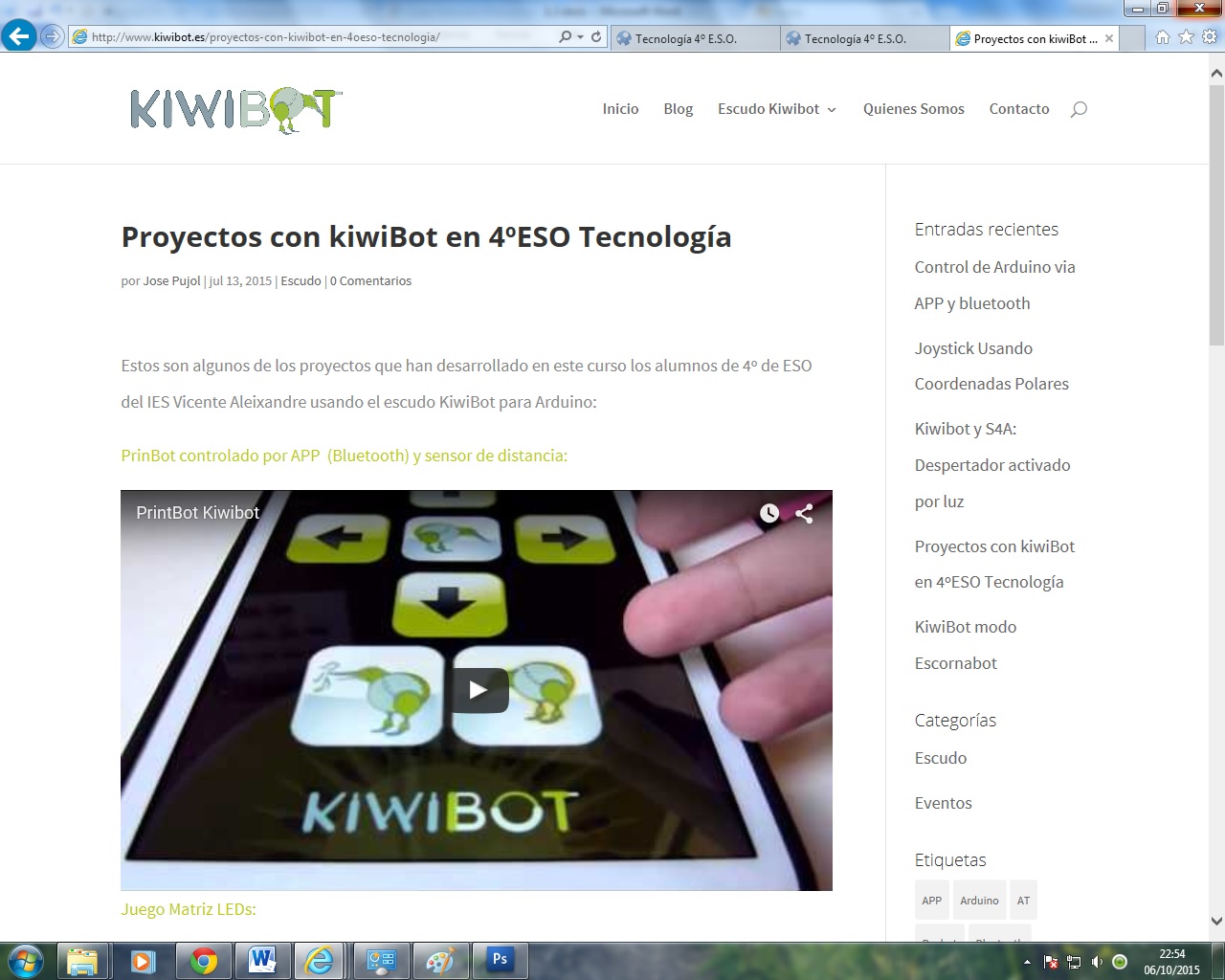 Uso de Twitter y Procomún