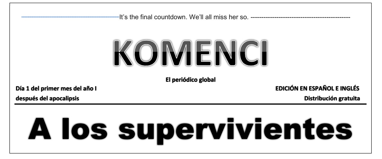 Un periódico de otro mundo