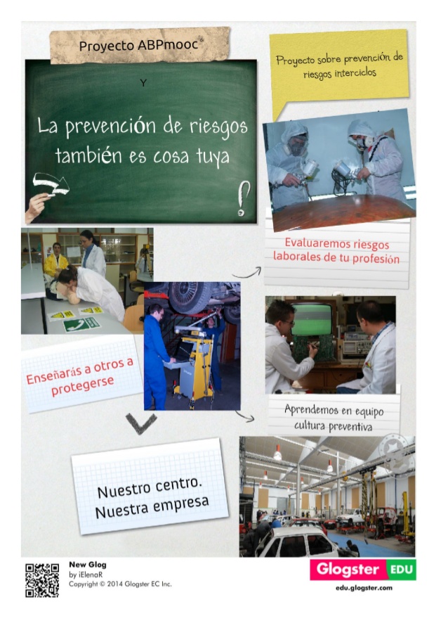"La prevención de riesgos también es cosa tuya" por Elena Rodriguez