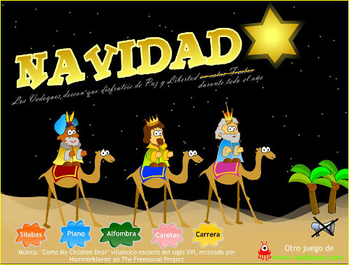 Juego de los Reyes Magos de Vedoque
